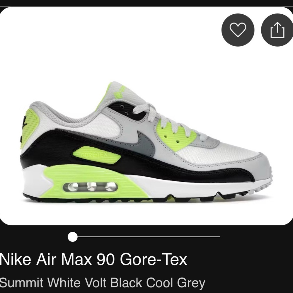Nike Sneakers with Neon Yellow Accents